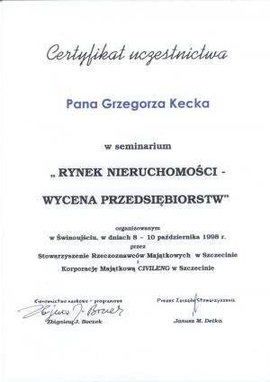 mgr inż. Grzegorz Keck